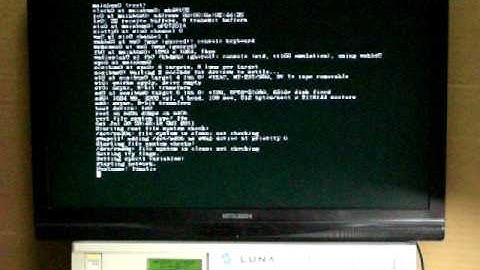 NetBSD/luna68k on OMRON LUNA - Bootstrap