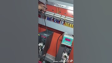 PLC PANEL TESTING BY SOURCE METER #testing #quality #electrical #electronics #technical #technician
