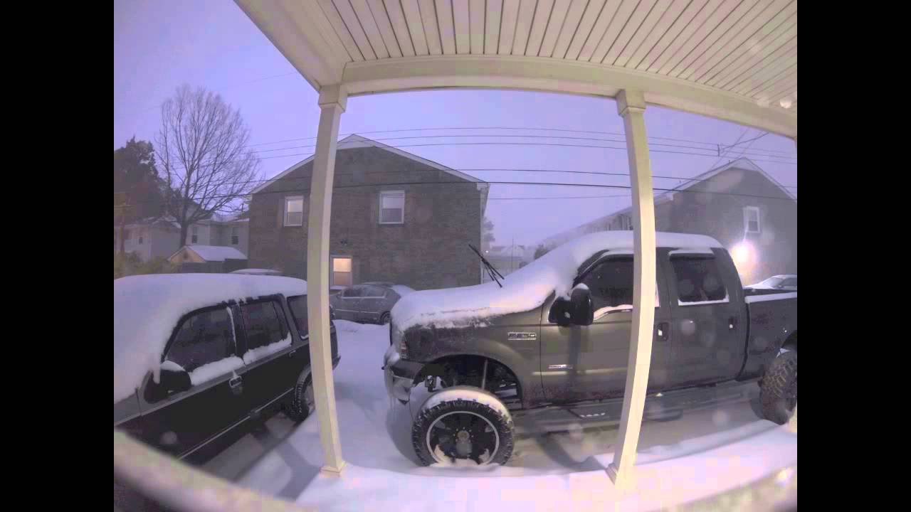 Virginia Beach Blizzard Time Lapse 1/28/14 - YouTube