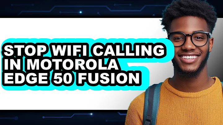 How to Stop Wifi Calling in Motorola Edge 50 Fusion (only Way)