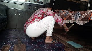 Daily Bedroom Cleaning | Village Life Woman Daily Routine Work | Pakistani Family Lifestyle