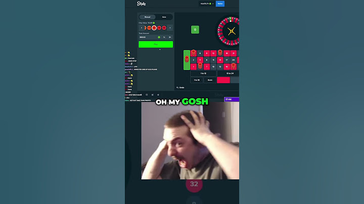 Online Roulette Gamble Gone WRONG! (Shocking Reaction)
