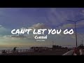 Can't let you go - Cueshé (lyrics video)