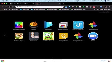 How to install the Zoom App for Chrome.