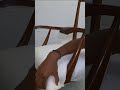 Colocación de esponja al sillón