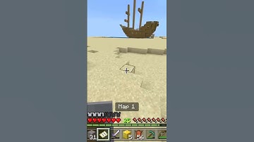I FOUND A FLOATING SHIP WRECK Minecraft Bedrock #minecraft