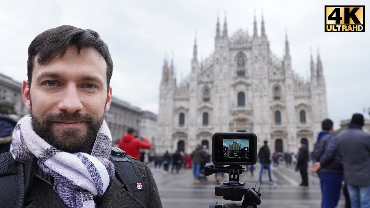 GoPro Hero 8 black ОБЗОР - ТЕСТ 4К в Милане