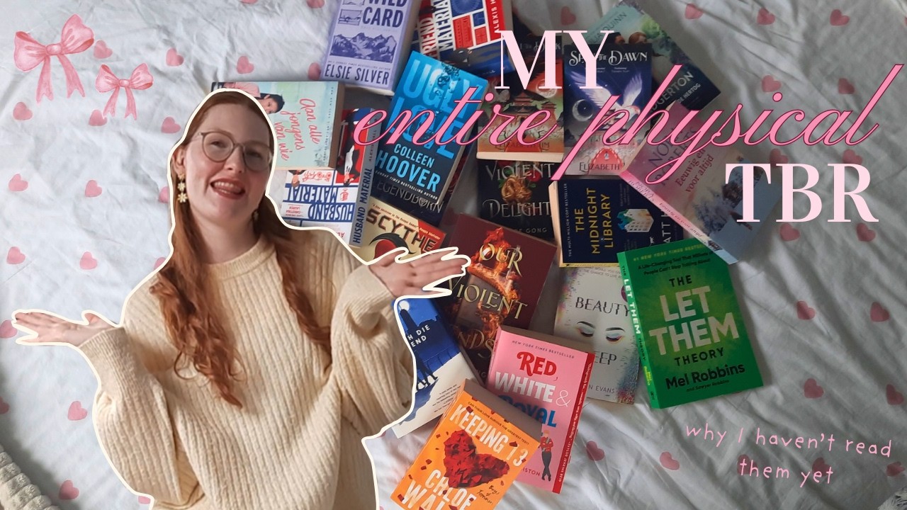 У меня в списке «К прочтению» 20 книг, и вот почему я их ещё не читала 📚🌸