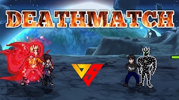 Baryon Naruto V3 OP & Sasuke Indra OP VS Kevin OP & Alien X in Jump Force Mugen