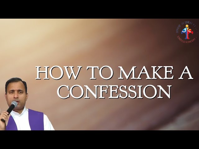 How to make a confession (Examination of Conscience) - Fr Joseph Edattu VC class=