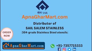 Best utensils in your house- SAIL SALEM 304 GRADE STAINLESS STEEL
