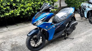 Yamaha NVX V2 (STD) Blue - 2024 (Walkaround)