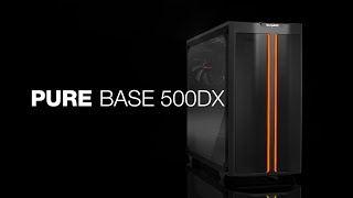 BE QUIET! PURE BASE 500DX BLACK MID TOWER PC CASE CASING GAMING CHASSIS