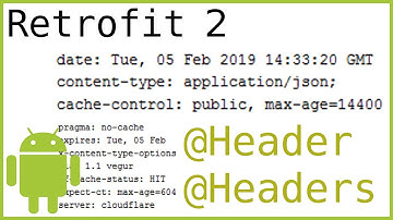 Retrofit Tutorial Part 6 - HOW TO ADD HEADERS - Android Studio Tutorial