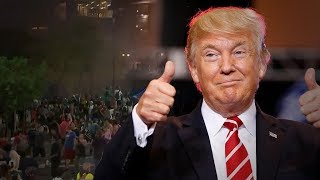 Protests erupt after Donald Trump's rally in Arizona