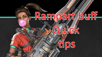 Rampart Tips  how to use new sheila buff!