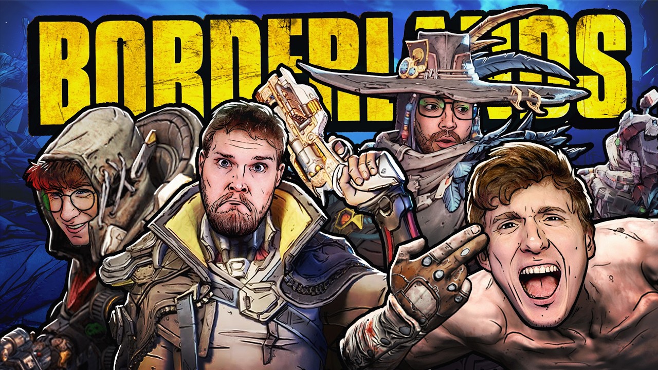 4 PokeTubers Try Borderlands Together For the First Time...