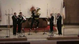 Rondeau, J J Mouret, Brass Quintet