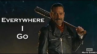 The Walking Dead Negans Entrance Everywhere I Go Music Video