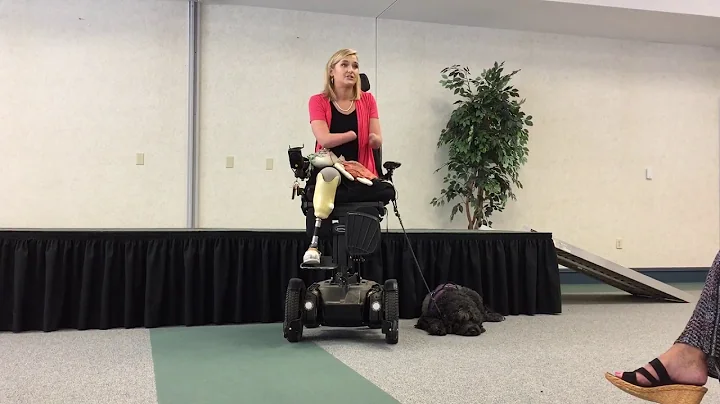 Aimee Copeland shares her story at Morningside Baptist Church in Spartanburg