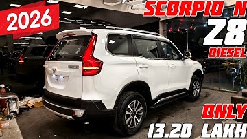 2026 New Mahindra Scorpio N Z8 Diesel Review✅ Fortuner Killer? Mahindra Scorpio N 2026 | Scorpio N