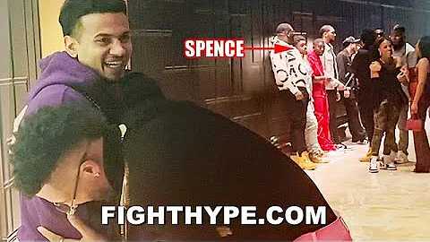 ERROL SPENCE IGNORES ROLLY ROMERO MAKING A SCENE N...