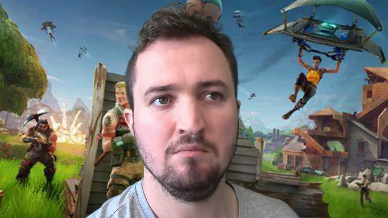 Mr Sutherland confused in Fortnite match