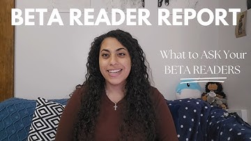 Going Through a BETA READER REPORT for My Debut Novel! 📘 #WritingTips #AuthorTube