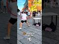 Insane Street Soccer Skills Left the Crowd Speechless! 😱⚽️#shorts