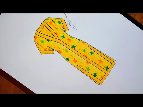 Vidéo: Comment Dessiner Un Kimono