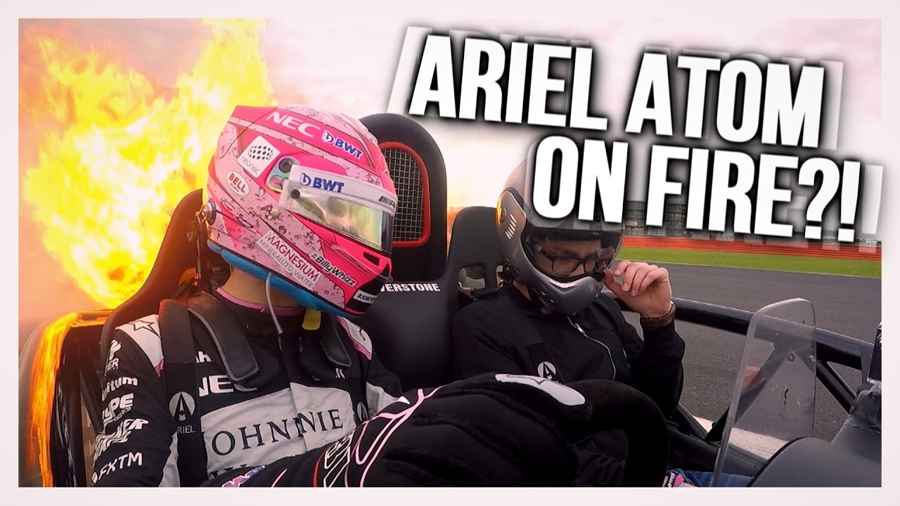 Ariel Atom Catches FIRE! | The British 