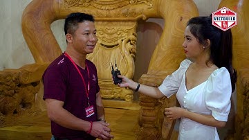 BỘ BÀN GHẾ LỚN NHẤT VIỆT NAM - HỘI CHỢ VIETBUILD