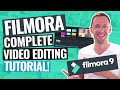 Wondershare filmora  quick start editing tutorial