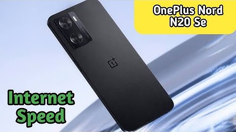 How To Set Internet Connection Setting In Oneplus Nord N20 Se, Show Network Speed