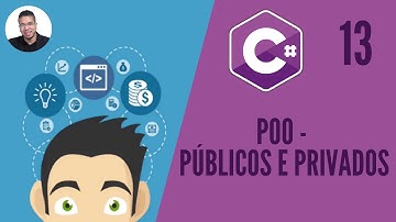 13 - (POO - PÚBLICOS E PRIVADOS) - C# - TORNE-SE UM PROGRAMADOR
