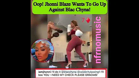 7♦️ jhonni blaze vs 8♦️ blac chyna dancehall rappers singers  models strippers twerking tzulukin