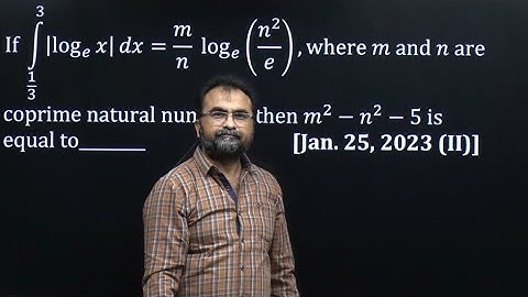IIT JEE Main PYQ Definite Integration 25 January 2023 shift 2