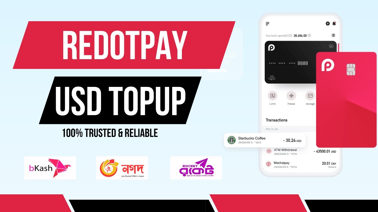 How To Top up RedotPay USD In Bangladesh BKash Nagad Rocket how-to-top-up-redotpay-usd-in-bangladesh-bkash-nagad-rocket