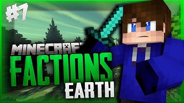 Minecraft FACTIONS Earth Lets Play! Episode 7 | Crazy Skyvault Armor Raid!