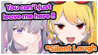 Kaela Accidentally leaving Biboo alone and Make her laugh !!