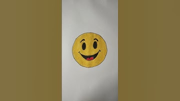 Smiley Face Drawing #smiley #drawing #fazart