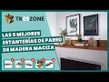 Las 5 mejores estanteras de pared de madera maciza