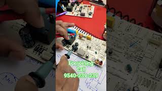 💯 live practical AC PCB zero crossing section practical with student #_ac_pcb_reparing 9540-239-239