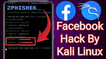 Facebook Hack By Kali Linux on Android | Ethical Hacking in Facebook
