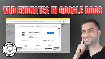 How to Add Endnotes in Google Docs