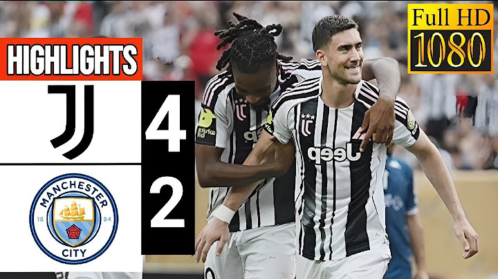Juventus Vs Manchester City | World Cup 2025 | Full Match Highlights [1080p FHD]