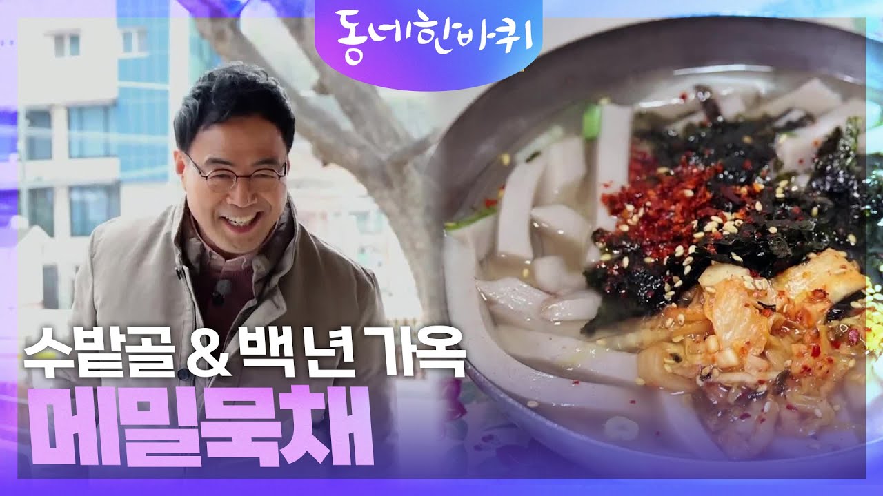옛 부락 500년 집성촌 수밭골 & 백 년 가옥 메밀묵채 [동네 한 바퀴] | KBS 240309 방송