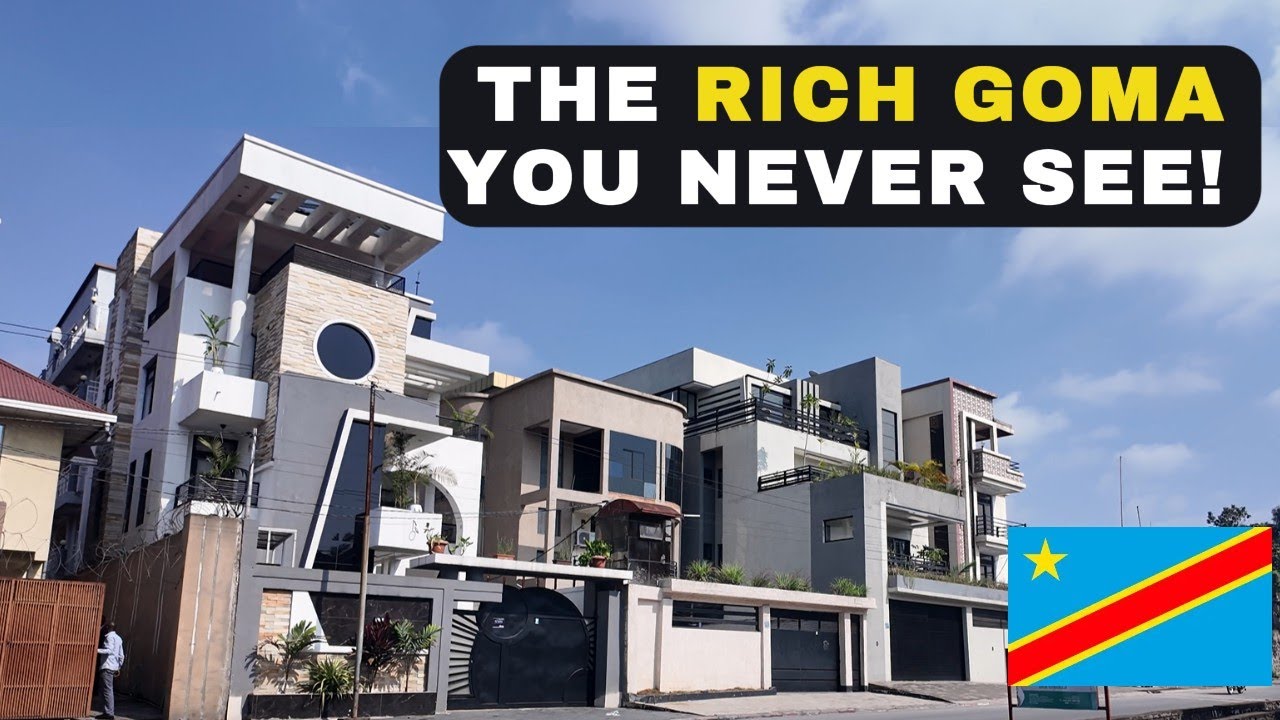Богатая сторона Гомы, Демократическая Республика Конго 🇨🇩, которую вы никогда не увидите по телев...