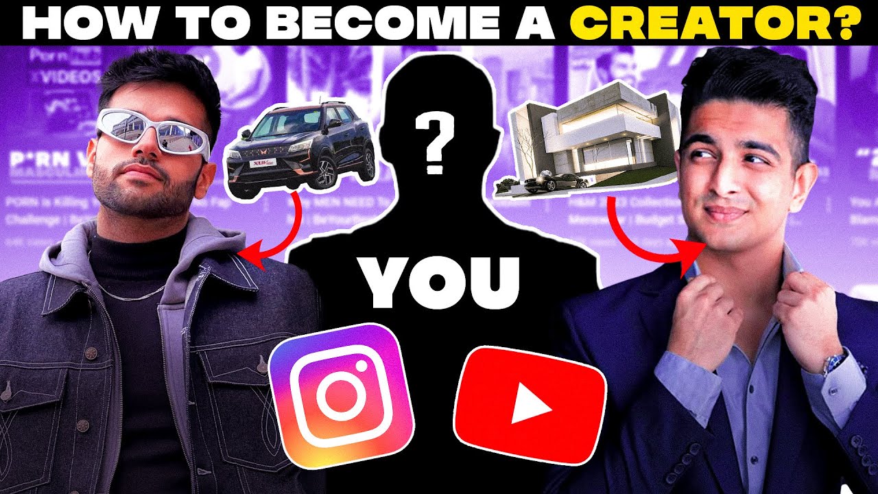 Make CRORES On YouTube & Instagram with Rs0 | FULL Content Creator Guide | BeYourBest San Kalra