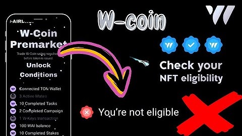 🔴 W Coin You